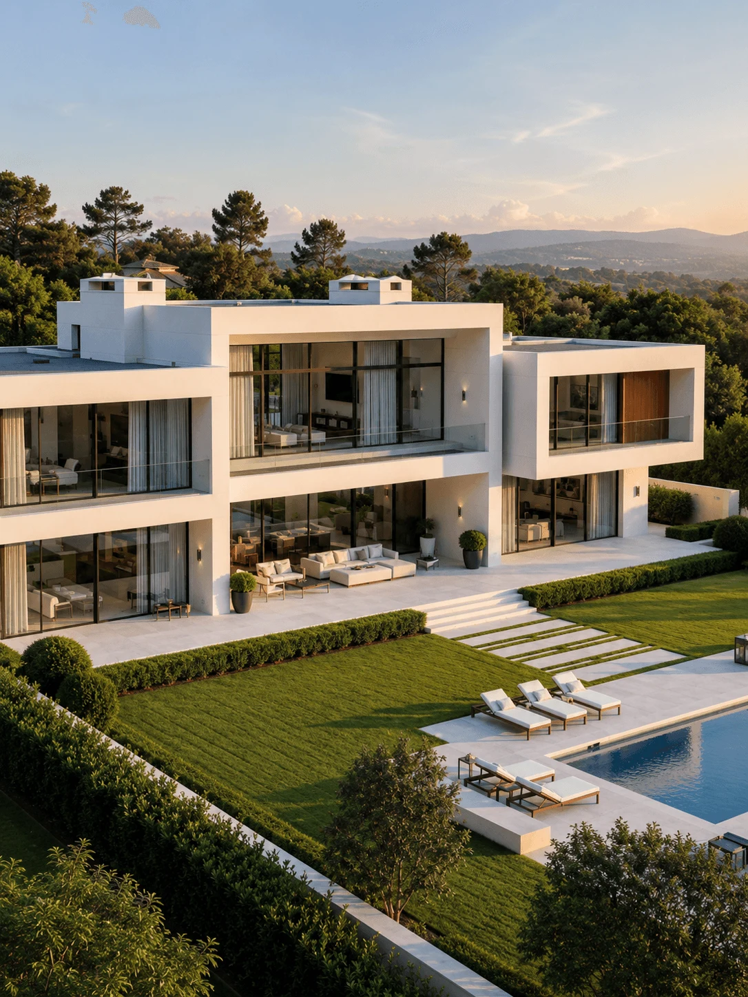 Summit Ridge Residence — architectural view 2