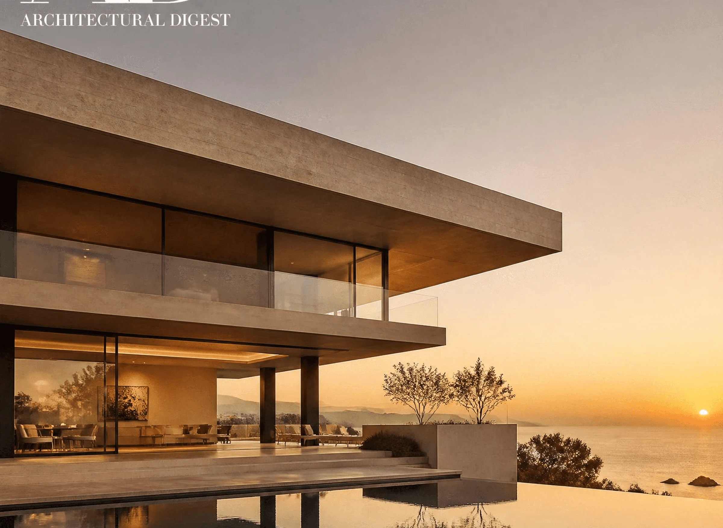 A home shaped by the water
